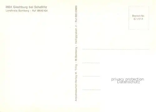 AK / Ansichtskarte Schesslitz Giechburg Burgruine Schafherde Schesslitz