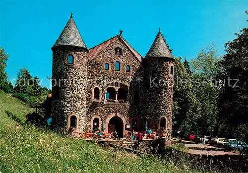 AK / Ansichtskarte Bischofsheim_Rhoen Jagdschloss Holzberg Hotel Restaurant Bischofsheim Rhoen