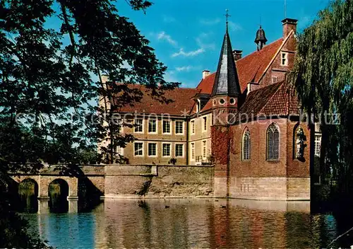 AK / Ansichtskarte Muenster_Westfalen Schloss Huelshoff Wasserschloss Muenster_Westfalen