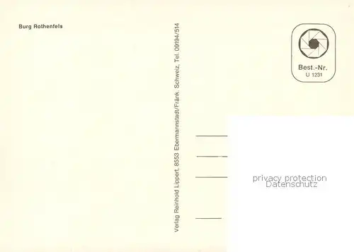 AK / Ansichtskarte Rothenfels_Unterfranken Panorama Blick ueber den Main zur Burg Rothenfels Unterfranken