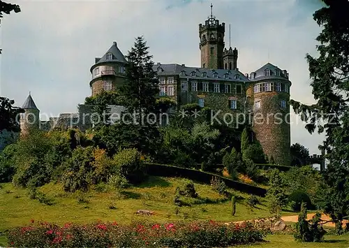 AK / Ansichtskarte Diez_Lahn Hotel Waldecker Hof Schloss Schaumburg Diez_Lahn