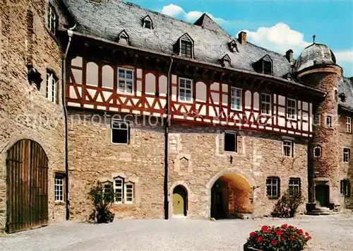 AK / Ansichtskarte Steinau_Strasse Schloss Nordfluegel Steinau_Strasse