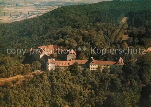 AK / Ansichtskarte Roedelsee Schloss Schwanberg Tagungs  und Bildungsstaette Fliegeraufnahme Roedelsee