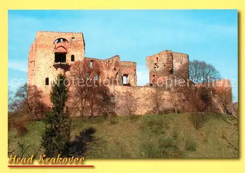 AK / Ansichtskarte Krakovec Hrad Burgruine 