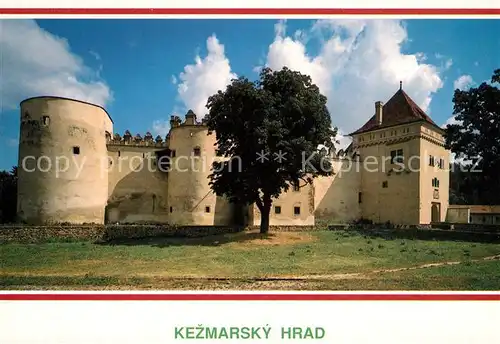 AK / Ansichtskarte Kezmarok Kezmarsky Hrad Burg Kezmarok