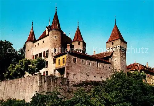AK / Ansichtskarte Nyon_VD Chateau Schloss Nyon_VD