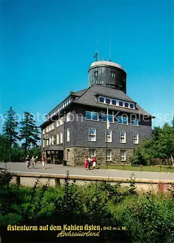 AK / Ansichtskarte Astenturm_Hochsauerland auf dem Kahlen Asten Astenturm_Hochsauerland