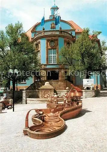 AK / Ansichtskarte Donaueschingen Rathausplatz Donaueschingen