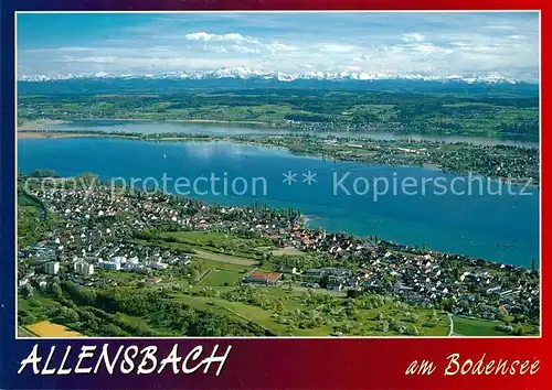 AK / Ansichtskarte Allensbach_Bodensee Fliegeraufnahme Allensbach_Bodensee