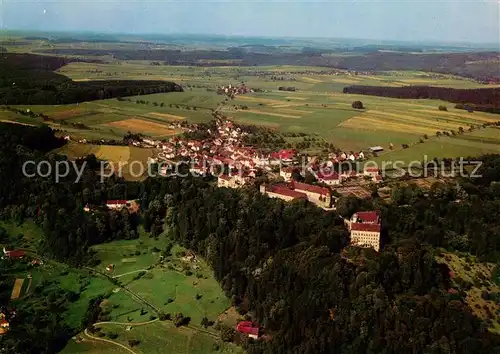 AK / Ansichtskarte Heiligenberg_Baden Fliegeraufnahme mit Schloss Heiligenberg_Baden