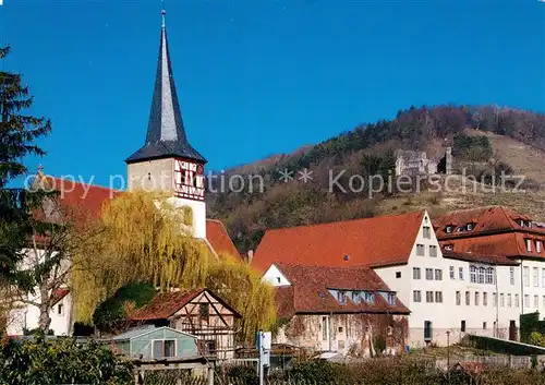 AK / Ansichtskarte Ingelfingen mit Schloss und Ruine Ingelfingen