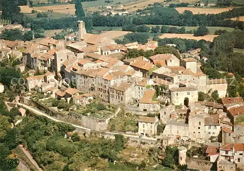 AK / Ansichtskarte Cordes sur Ciel Fliegeraufnahme Cordes sur Ciel