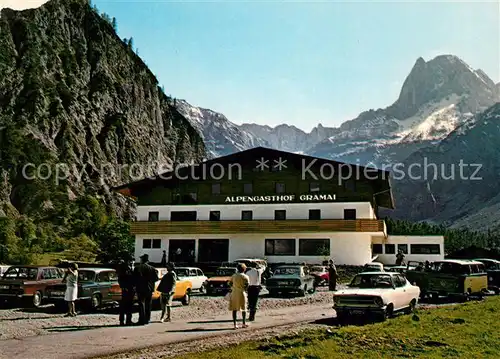 AK / Ansichtskarte Pertisau_Achensee Alpengasthof Gramai Falzturntal Karwendelgebirge Pertisau Achensee