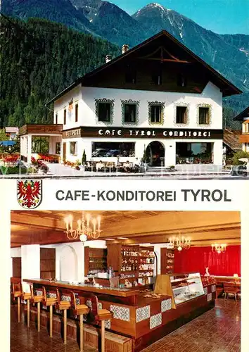 AK / Ansichtskarte oetz_Tirol Cafe Tyrol oetz_Tirol