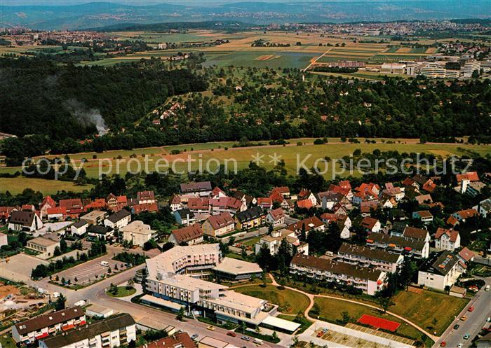 Ak Ansichtskarte Stuttgart Fliegeraufnahme Haus Birkach