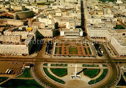 AK / Ansichtskarte Brest_Finistere Fliegeraufnahme Place du Marechal Lecierc place la Liberte Brest_Finistere