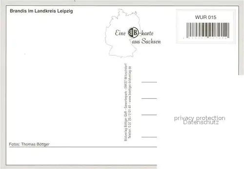 AK / Ansichtskarte Brandis_Wurzen Teilansichten Feuerwehr Schloss Kirche Gymnasium Statue Turm Klinik Park Brandis Wurzen