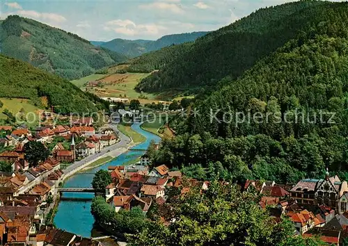 AK / Ansichtskarte Wolfach Panorama Kinzigtal Wolfach