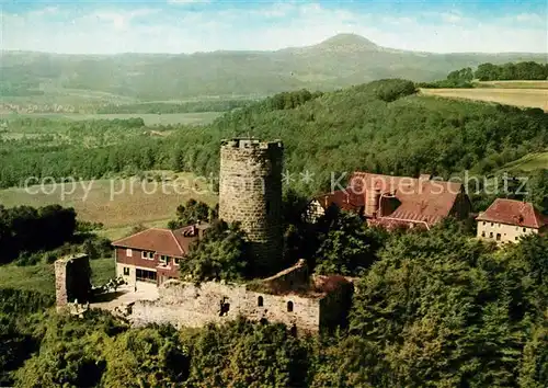 AK / Ansichtskarte Salach Burg Staufeneck Fliegeraufnahme Salach