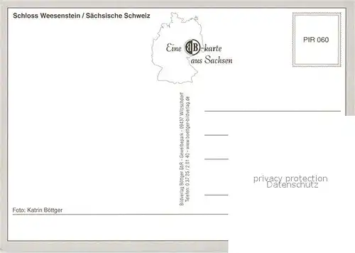 AK / Ansichtskarte Weesenstein Schloss Denkmal Park Weesenstein