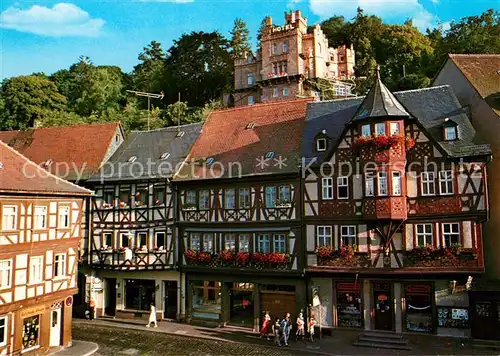 AK / Ansichtskarte Miltenberg_Main Marktplatz Altstadt Fachwerkhaeuser Hotel Miltenberg Main