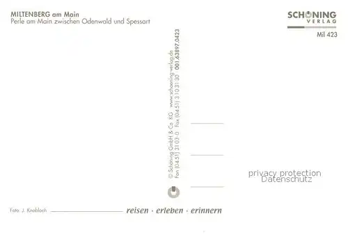 AK / Ansichtskarte Miltenberg_Main Perle am Main zwischen Odenwald und Spessart Fliegeraufnahme Miltenberg Main