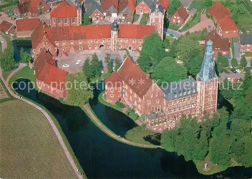 AK / Ansichtskarte Raesfeld Schloss Fliegeraufnahme Raesfeld