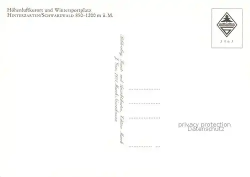 AK / Ansichtskarte Hinterzarten Kurhaus Minigolf Wassertreten Hotel Restaurant Adler Landschaftspanorama Feldberg Kurort Schwarzwald Hinterzarten