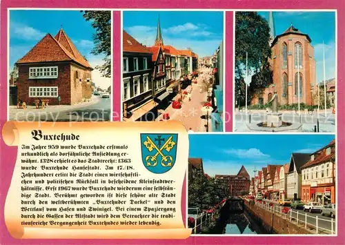 AK / Ansichtskarte Buxtehude Teilansichten Kirche Buxtehude