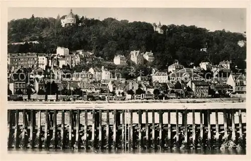 AK / Ansichtskarte Honfleur La Cote de Grace et la Ville Honfleur