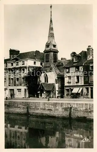AK / Ansichtskarte Honfleur Les Quais et le Musee Honfleur