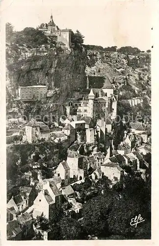 AK / Ansichtskarte Rocamadour Vue generale du Sud Rocamadour