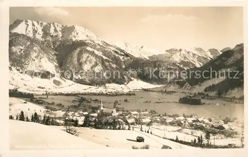 AK / Ansichtskarte Hindelang Panorama Hindelang