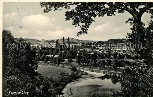 AK / Ansichtskarte Kempten_Allgaeu Panorama Kempten Allgaeu
