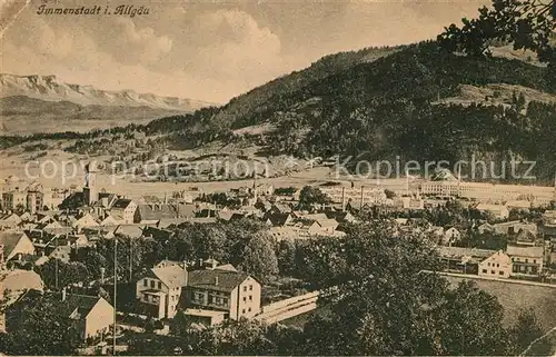 AK / Ansichtskarte Immenstadt_Allgaeu Panorama Immenstadt_Allgaeu