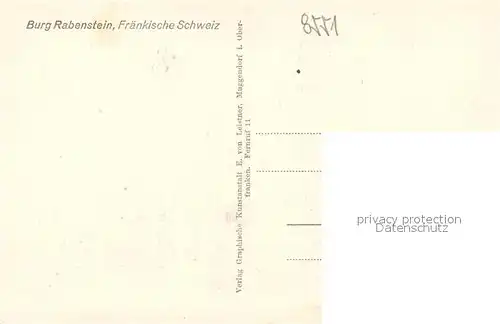 AK / Ansichtskarte Rabenstein_Flaeming Burg Rabenstein Rabenstein_Flaeming