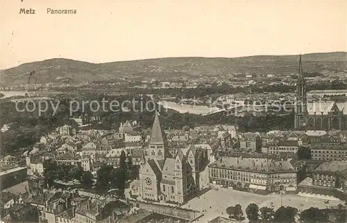 AK / Ansichtskarte Metz_Moselle Panorama Metz_Moselle
