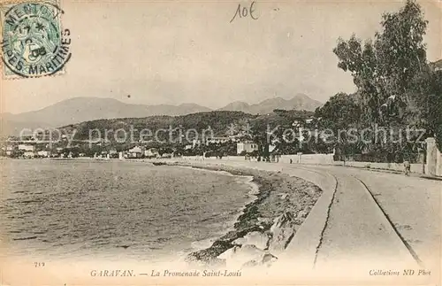 AK / Ansichtskarte Garavan_Menton La Promenade Saint Louis Garavan Menton