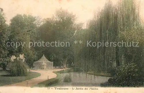 AK / Ansichtskarte Toulouse_Haute Garonne Le Jardin des Plantes Toulouse Haute Garonne