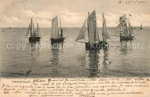 AK / Ansichtskarte Boulogne sur Mer Fishing Fleet Boulogne sur Mer