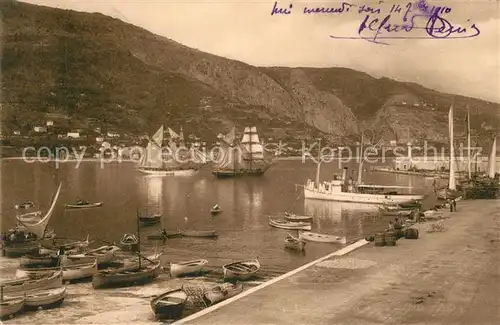 AK / Ansichtskarte Menton_Alpes_Maritimes Vue prise du Mole Menton_Alpes_Maritimes