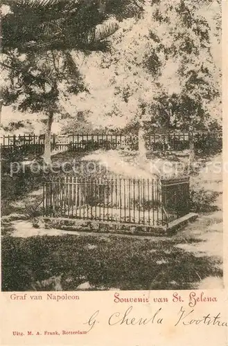 AK / Ansichtskarte St Helena Graf van Napoleon St Helena