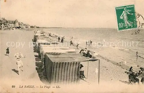 AK / Ansichtskarte La_Baule_sur_Mer La Plage La_Baule_sur_Mer