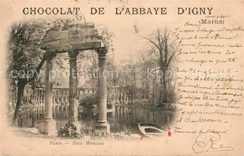 AK / Ansichtskarte Igny_Essonne Chocolat de lAbbaye d Igny Igny Essonne