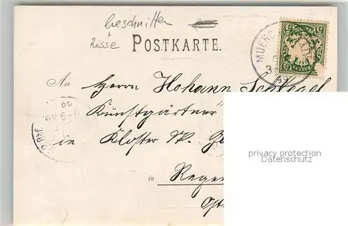 AK / Ansichtskarte Muenchen Prinzregentenbruecke nach dem Einsturz 1899 Muenchen