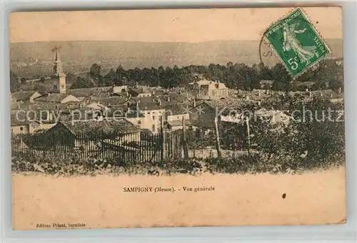 AK / Ansichtskarte Sampigny Vue generale Sampigny