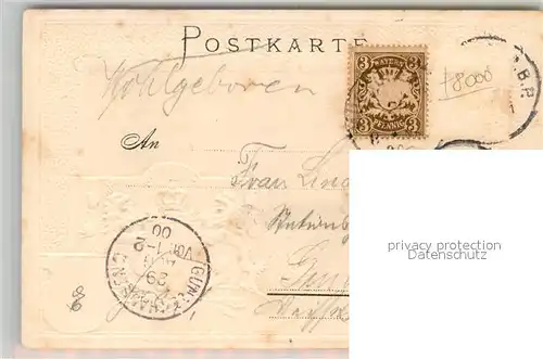 AK / Ansichtskarte Muenchen Stadtbild mit Frauenkirche Wappen Krone Muenchen