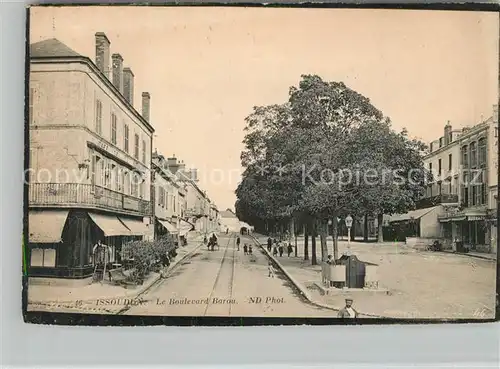 AK / Ansichtskarte Issoudun_Indre Boulevard Barou Issoudun Indre