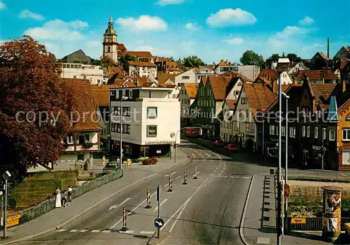 AK / Ansichtskarte Backnang Bruecke Panorama Backnang