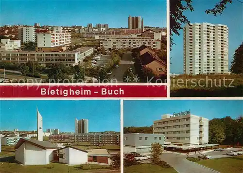 AK / Ansichtskarte Bietigheim_Baden Wohngebiet Buch Bietigheim_Baden